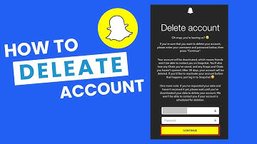 How to Delete or Deactivate Snapchat Account 2025