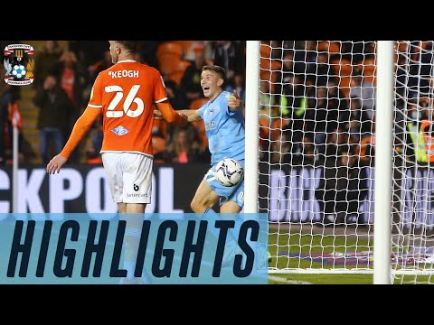 Blackpool Coventry Goals And Highlights