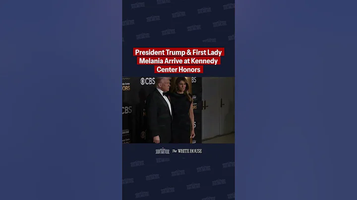 🇺🇸🔥 President Donald J. Trump and the First Lady arrive for the 48th Kennedy Center Honors