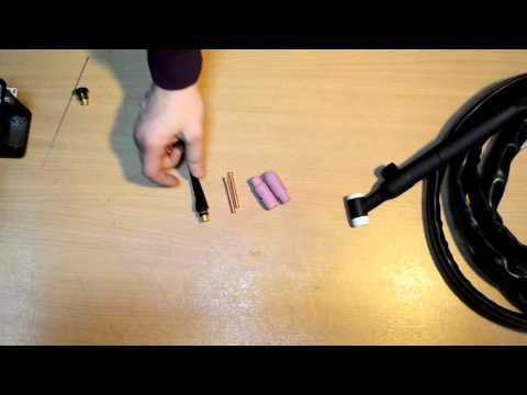 Вентильная аргоно-дуговая горелка SRT 26 V Вентильная аргоно-дуговая горелка SRT 26 V