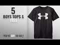 Top 10 Boys Tops & Tees [2018]: Under Armour Ua Tech Big Logo, Short-sleeve T-shirt Boys, Black,
