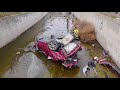 Mazda crashes in Los Angeles Riverbed after high-speed pursuit - Rotator Recovery