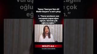 Tanrıyar’dan Ali Mahir Başarır’a Sana Sevdanın Son Vuruşun Yapacağım Oğlum.seninle Çok Eğleneceğim.”