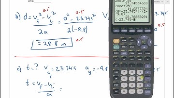 Physics 12 Unit 1 Quiz 2 Answers