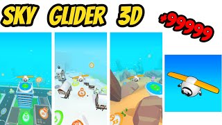 Sky Glider 3D Game - Gameplay Walkthrough Maximum Highest Score Ever - By Voodoo- (iOS-Android) screenshot 4