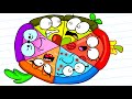 Crazy vegetable pizza party  awkward moments and funny fails  avocado couple