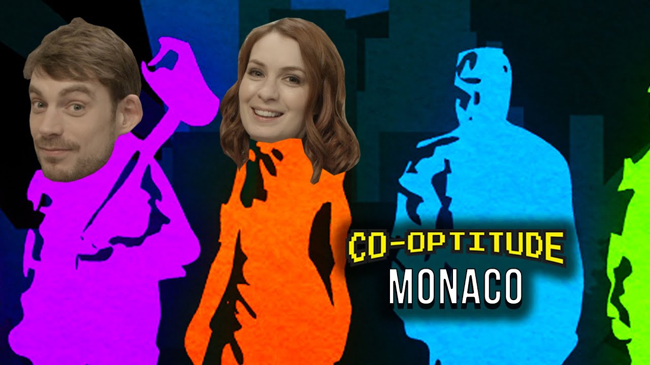 Let's Play Monaco! (Co-Optitude w/ Ryon & Felicia Day)