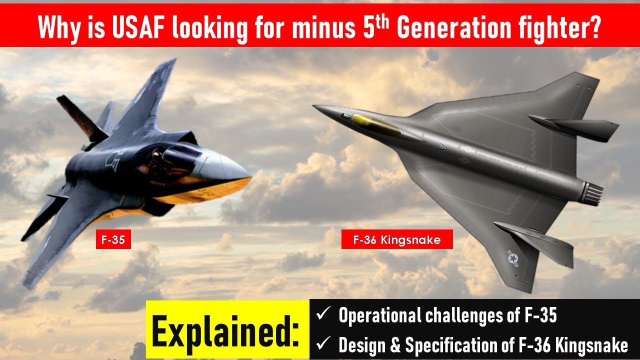 F-36 Kingsnake: Successor to the F-16 and F-35  Explained Design &  Specification of F-36 Kingsnake 