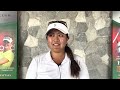 Lilia Vu Thursday Flash Interview 2023 Honda LPGA Thailand · Round 1