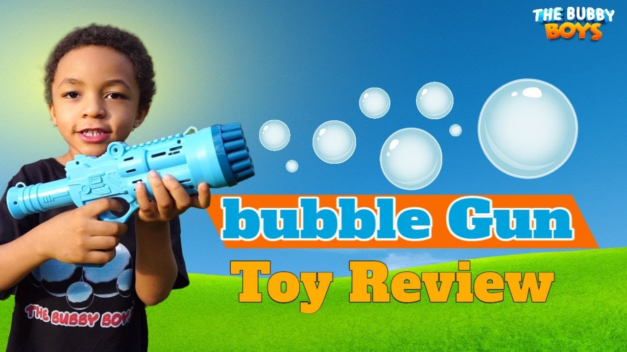 Ultimate Bubble Bazooka! 🫧🔫 Electric Bubble Machine Gun Review (1000s of Bubbles!)