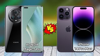 HONOR Magic 5 Pro vs iPhone 14 Pro Max | iPhone 14 Pro Max vs Honor Magic 5 Pro Specification