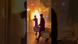 Φωτιά σε lounge bar στο Αλμάτι – Αποφεύχθηκε η τραγωδία