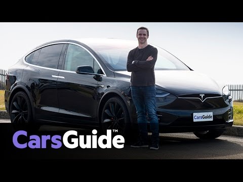 Tesla Model X P90D 2017 review | road test video