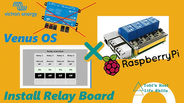 Victron VenusOS & Raspberry Pi | Install Relay Board and setup