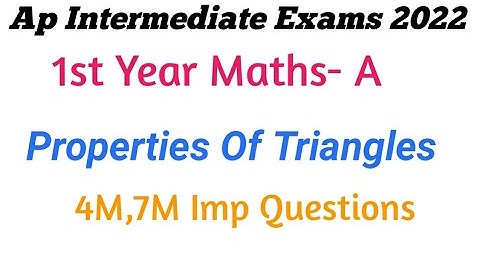 Maths1A Important Questions 2022 | Ap inter 1st year maths A imp sums | Maths 1A 2M ,7M imp question