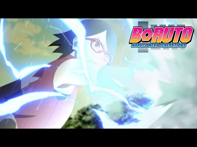 Sarada Learns Chidori! | Boruto: Naruto Next Generations class=