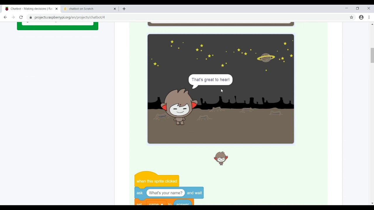 Code Club Australia! Scratch with Matt - lesson 4 - YouTube