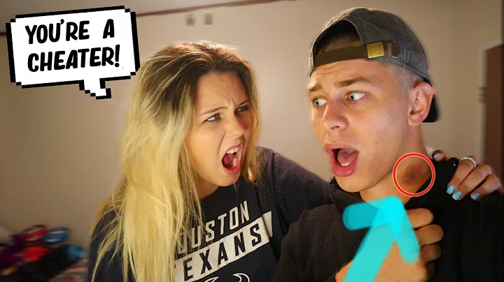 Sneaking Home At Night With A HICKEY Prank! *She L...