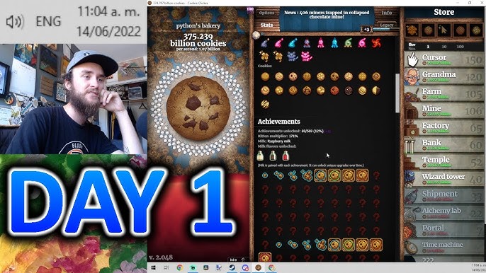 How Do You Get Open Sesame Control Panel in Cookie Clicker?