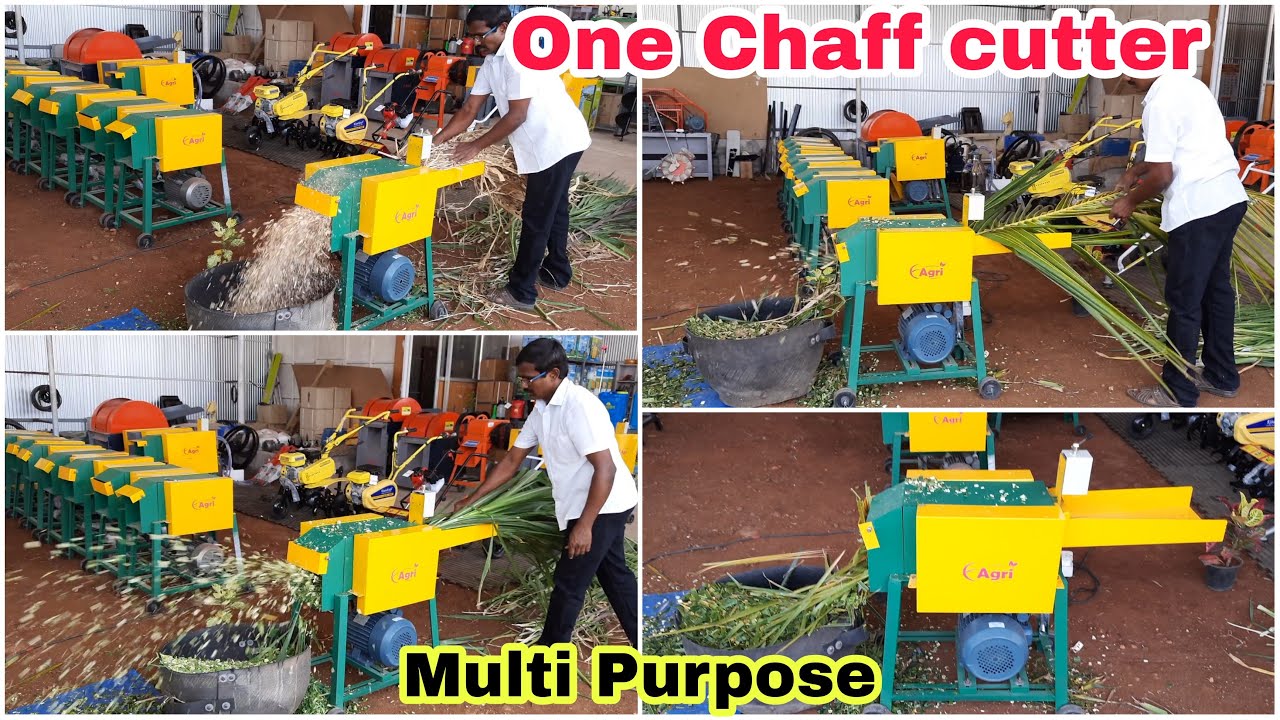 Low Cost Chaff Cutter with High Quality | தென்னை மட்டை கூட சுலபமாக அரைக்கும்