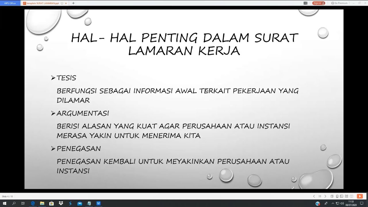 [ BAHASA INDONESIA ] Kelas XII - SURAT LAMARAN PEKERJAAN | PUJI HARTIK