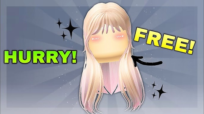 HURRY! FREE HAIR ON ROBLOX! (pink & blonde) -  in 2023