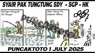 Syair hk Pak Tuntung Hongkong Hari Ini 1 Juli 2025
