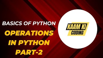 Python Operators Explained | Arithmetic, Comparison, Logical, Assignment, Identity | Part 2
