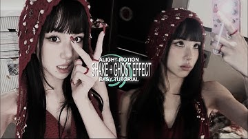 Smooth 90° shake with ghost effect in Alight Motion, Tutorial 