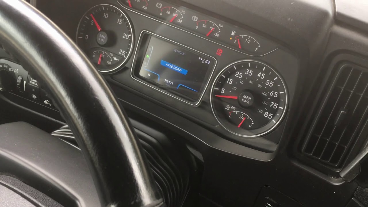 Estimating drive axle weights using the air pressure Gauge YouTube