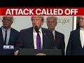 U.S. President Trump calls off 'scheduled' attack on Iran