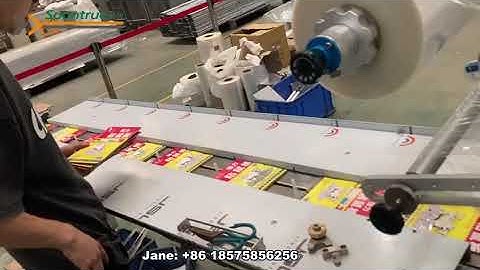 SZ 180 paper flow pack machine Soontrue