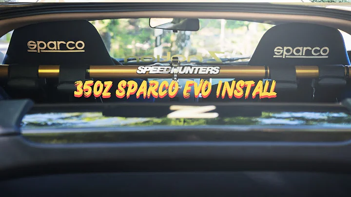 Nissan 350Z SPARCO Evo Racing Bucket Seats Install