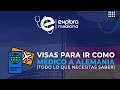 Tipos de Visas para ir a Alemania como Médico👨‍⚕️  Y cuál es la mejor?!