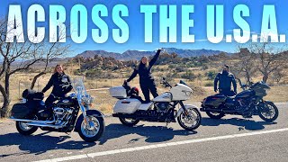 Her First Motorcycle Trip Across the USA | FULL MOVIE | 2024 Harley-Davidson Road Glide by Her Two Wheels 21,965 views 2 months ago 54 minutes