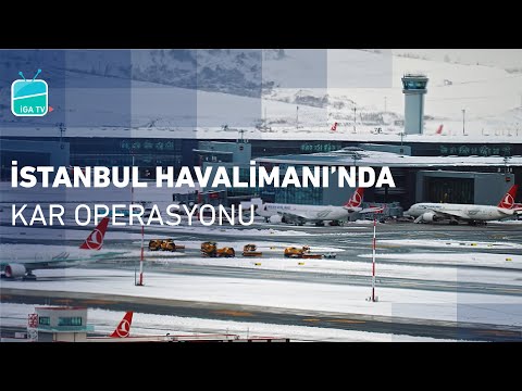 İstanbul Havalimanı’nda Operasyon Asla Durmaz