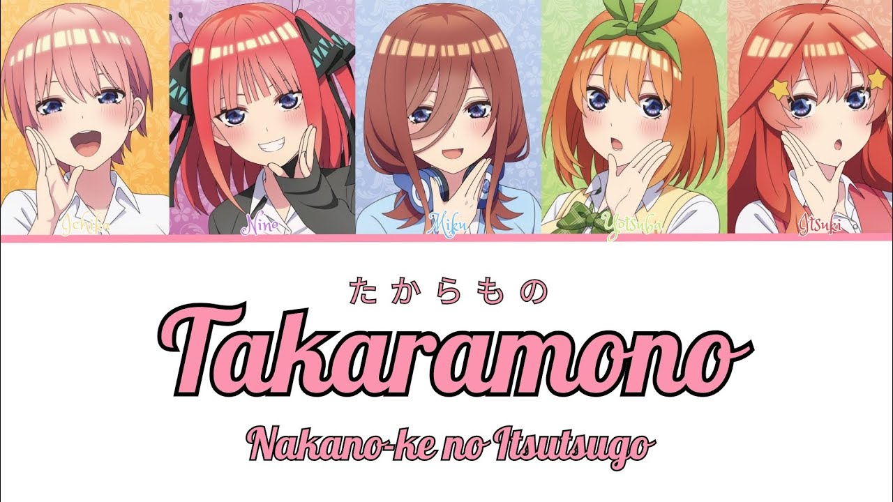 5-toubun no Hanayome Season 2 - Ending Song Full『Hatsukoi』by Nakanoke no  Itsutsugo 