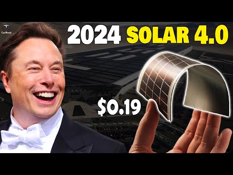 Elon Musk Revealed All New Solar Panels for 2024 Renewable Energy, Can blow your