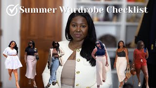 Summer Wardrobe Checklist | Everything you need to elevate your look this season