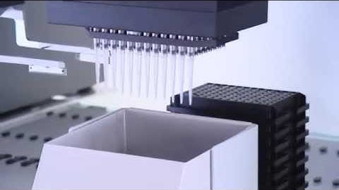 MCA96 nested disposable tips for on deck operation