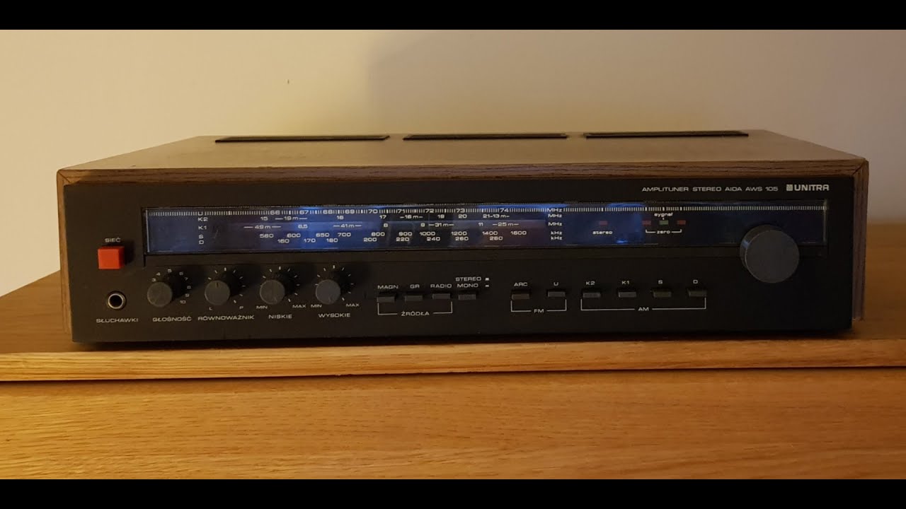 39 UNITRA Diora AIDA AWS-105. Naprawa i przestrojenie głowicy UKF na nowe pasmo.