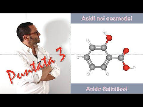 Acidi nei cosmetici: acido salicilico!