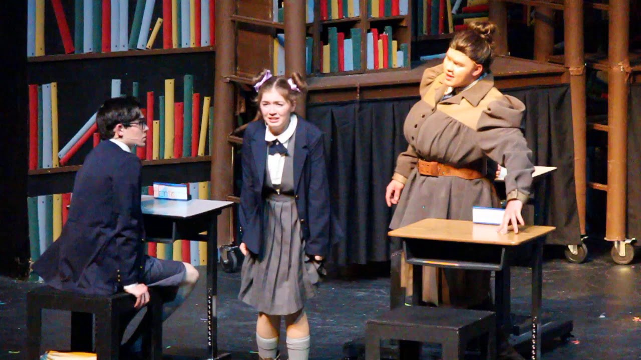 Matilda scene 14 Chalk Writing (Sydney), Revolting Children YouTube