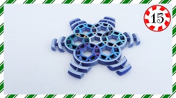 Snowflake Circle Puzzle | Puzzle Advent Calendar