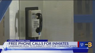Bill to make phone calls, video visitation free for inmates in state-run prisons clears first hurdle