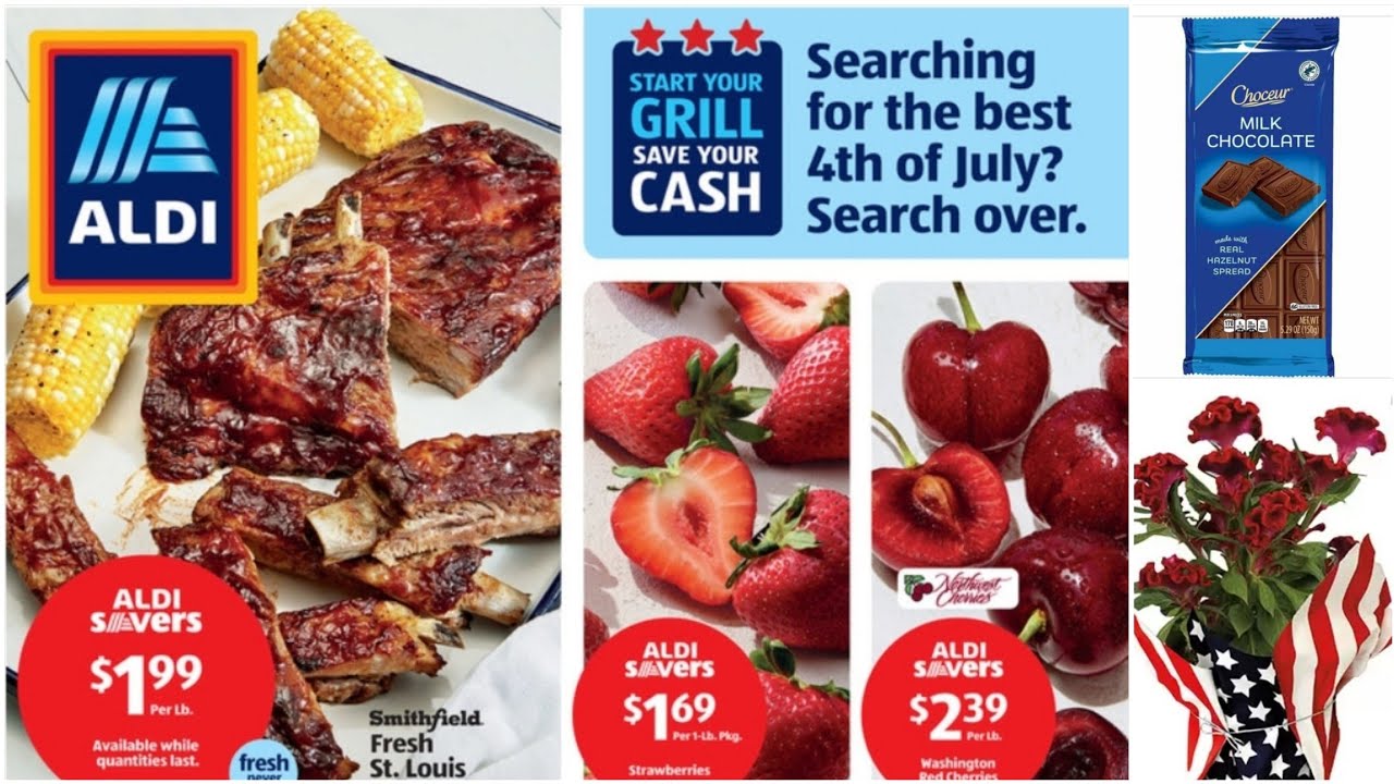 ALDI FULL AD JUNE 26 THRU JULY 2ND 2024 🇺🇸