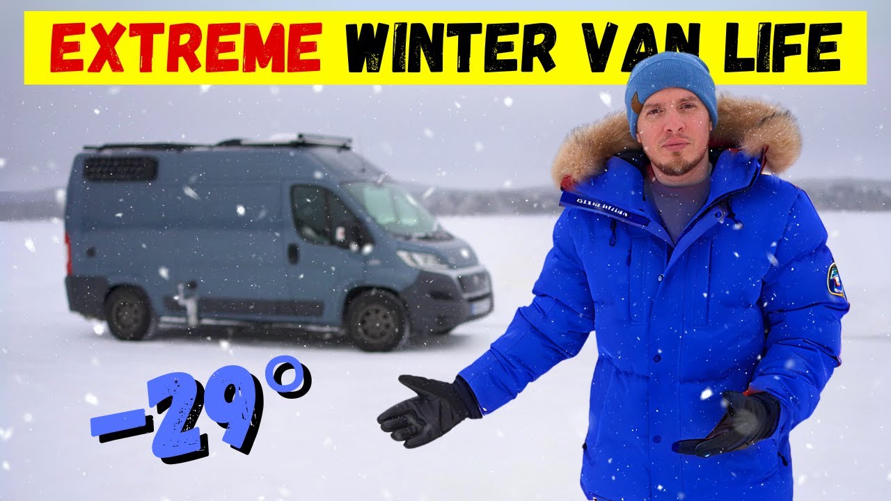 I survived the Arctic winter (Van Life)