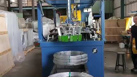 Automatic Steel wire rope coiler for wire winding and strapping machine