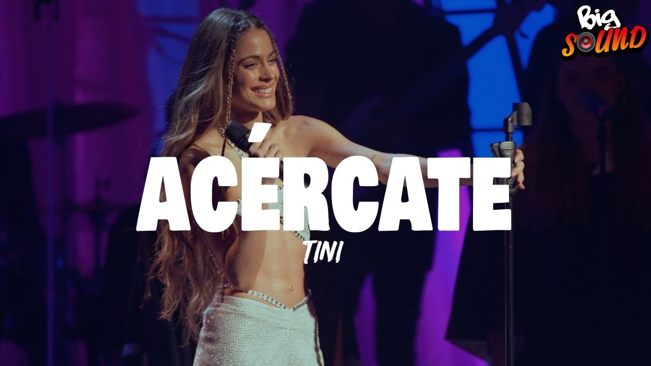TINI - Acércate (Letra)