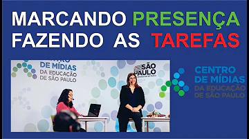 Como marcar presença nas aulas online?